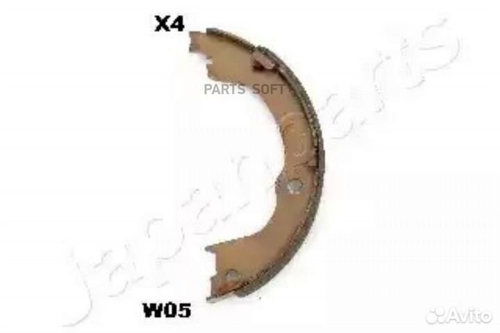 Japanparts GF-W05AF Колодки торм.бараб.ручн.торм.1
