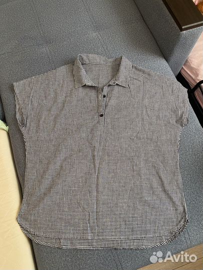 Рубашка uniqlo 44-46 размер