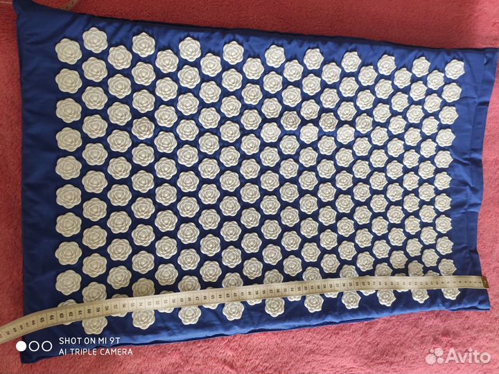 Лотос Игольчатый коврик и валик для акупунктуры