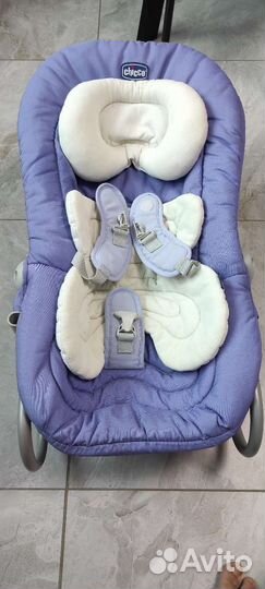 Шезлонг chicco для новорождённых
