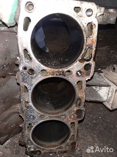 Блок цилиндров 6g72 12кл Mitsubishi Pajero 2