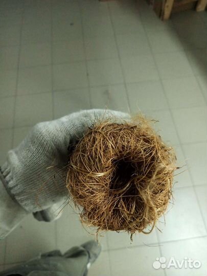 Опора для растений с кокосовым волокном