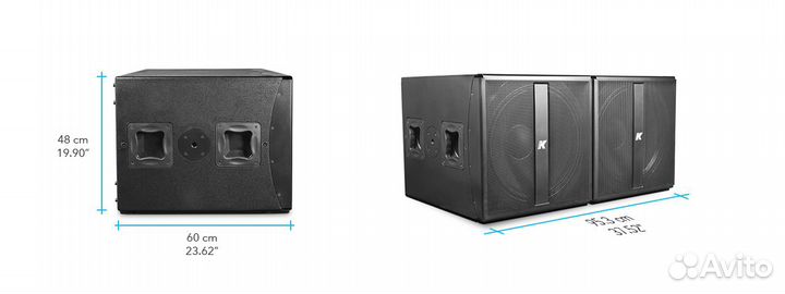 Сабвуфер K-array KMT218P