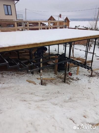 Винтовой фундамент