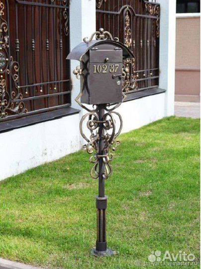 Почтовый ящик кованый разные