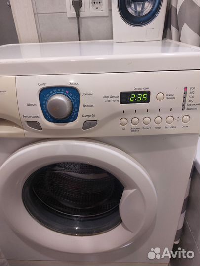 Стиральная машина бу lg 5 кг
