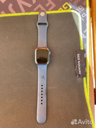 Часы apple watch 7 41 mm синие