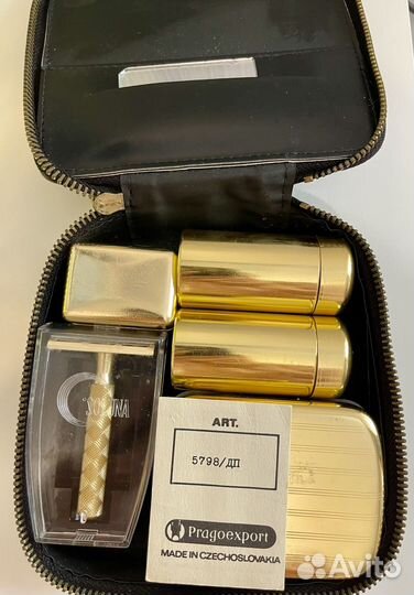 Набор Чехословакия винтаж бритвенный Soluna ретро