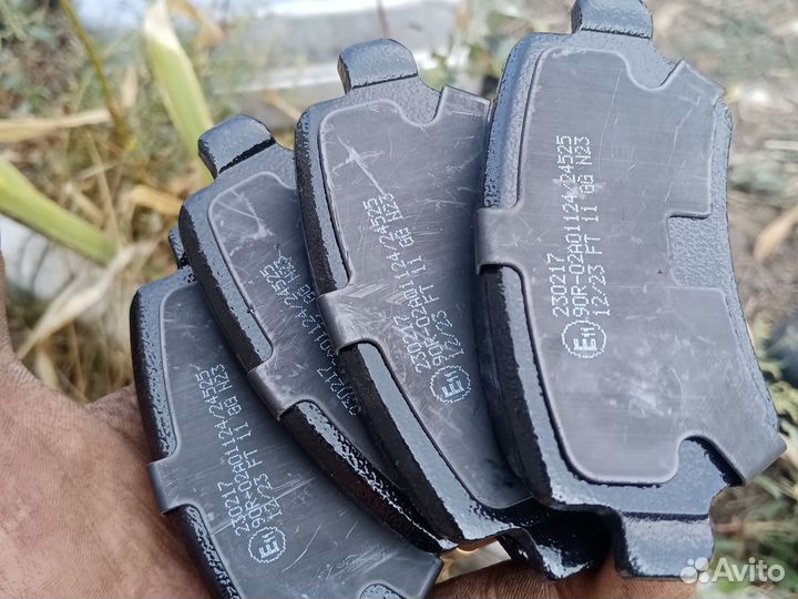 Тормозные колодки задние опель астра н