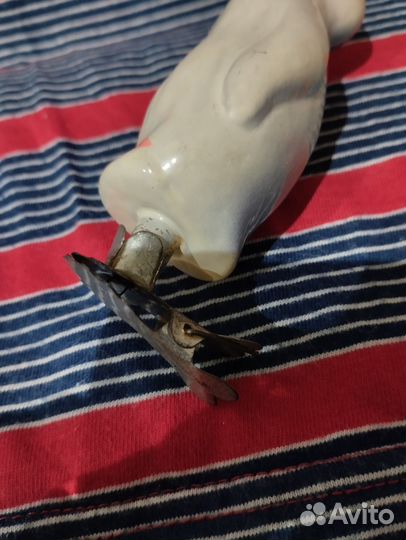 Елочная игрушка Пингвин СССР