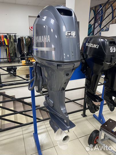 Лодочный мотор Yamaha F 60 fetl новый