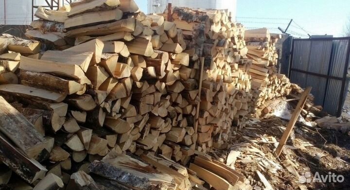 Дрова колотые ольха