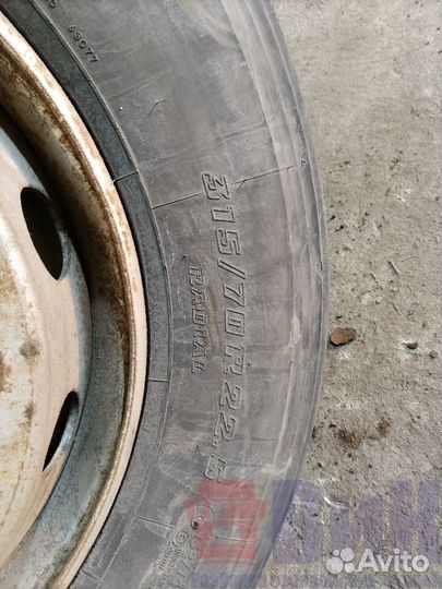 Колесо в сборе 315/70 R22.5 Scania R340 Bridgeston