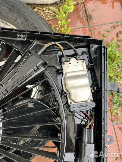 Вентилятор охлаждения мерседес 212