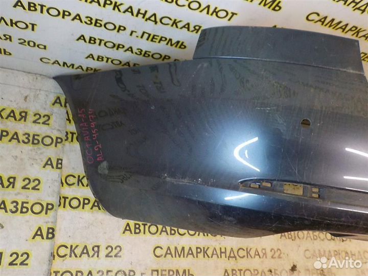 Бампер задний Skoda Octavia (A5/1Z) 2004-2013