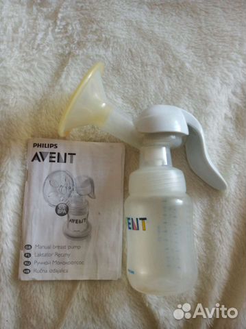 Молокоотсос avent ручной