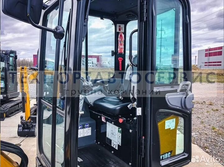 Мини-экскаватор Sany SY18C, 2023