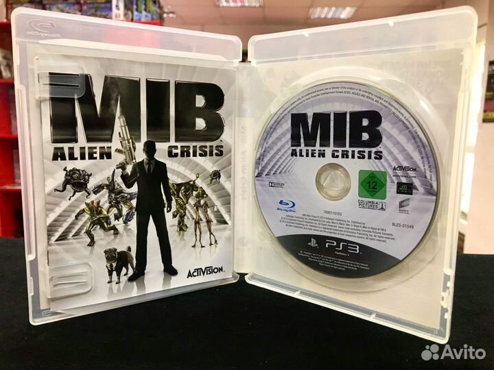 Диск PS3 Mib Alien Crisis Люди в черном