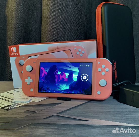 Новая Прошитая Nintendo Switch 288gb Игры Набором