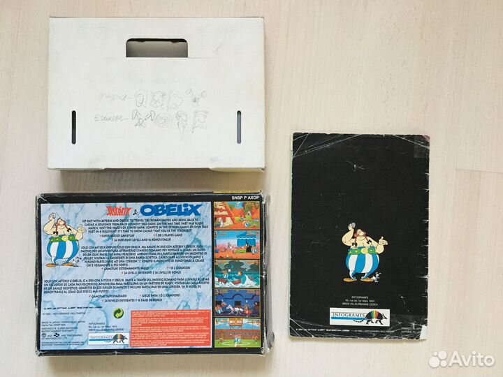 Картридж Asterix & Obelix для Super Nintendo