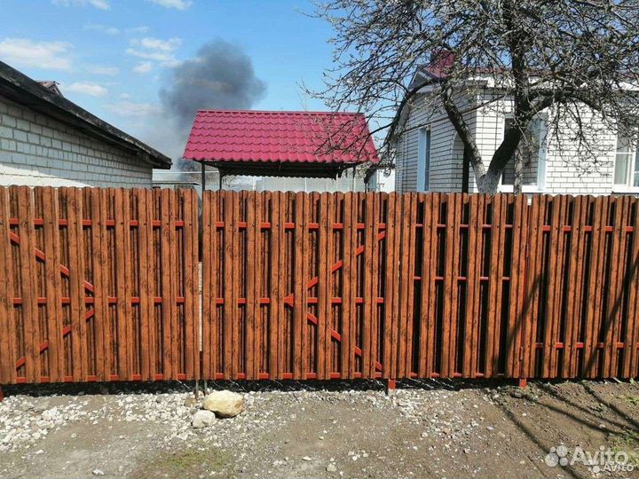 Установка заборов