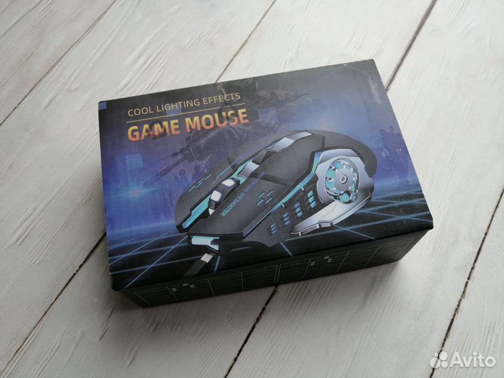 Беспроводная игровая мышь 2.4 G, новая