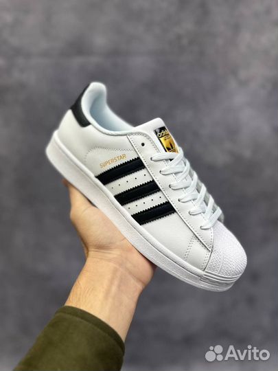 Кроссовки Adidas Superstar белые