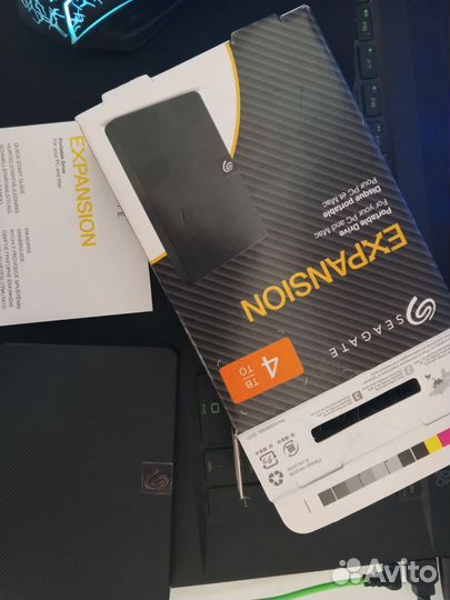 Внешний Seagate 4tb