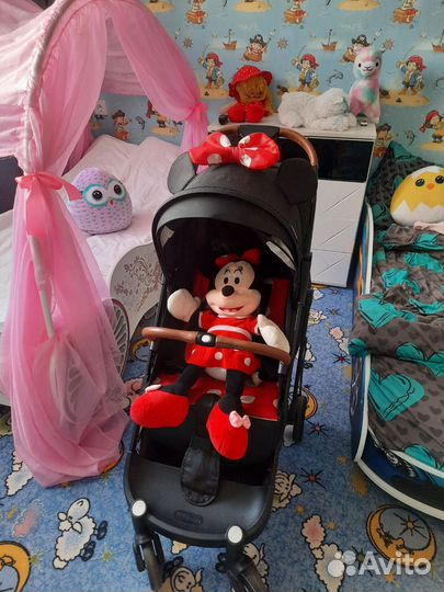 Прогулочная коляска мини маус