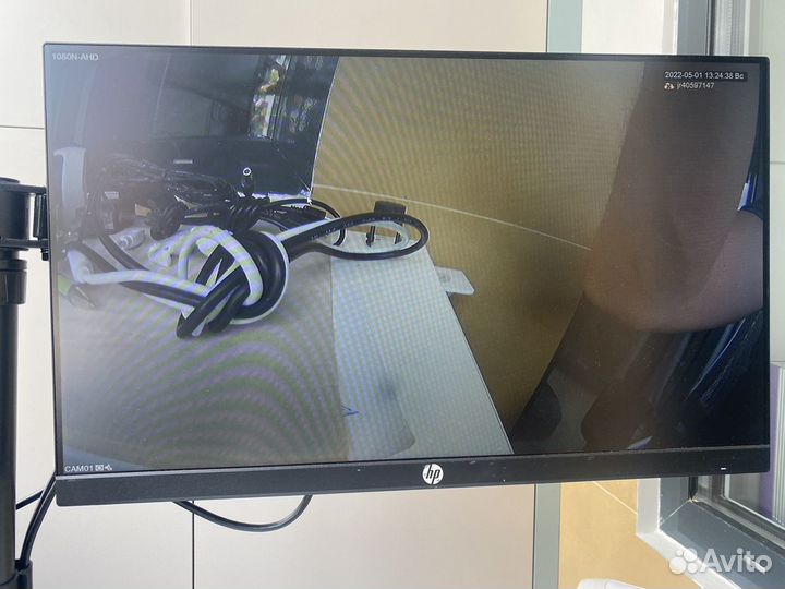 Видеорегистратор NVR + AHD видеоглазок в дверь