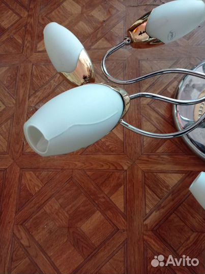 Люстра потолочная бу
