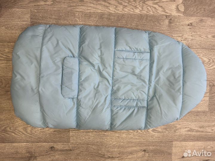 Детский пуховый конверт в коляску Red fox