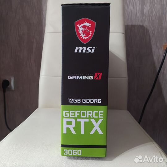 MSI geforse RTX 3060 gaming X 12 GB