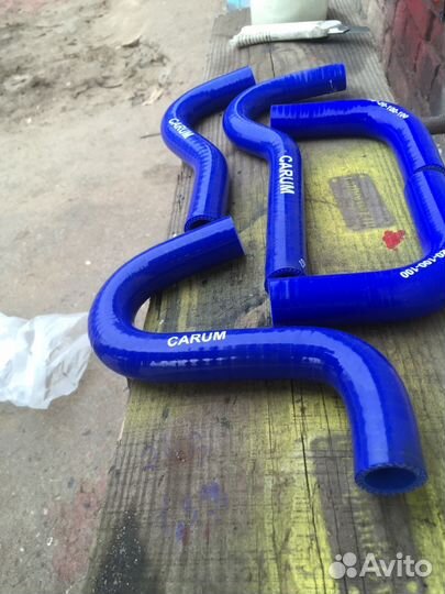 Патрубки отопителя Газель Бизнес силикон