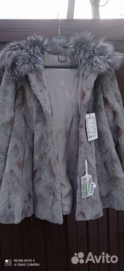 Новая шуба бобёр/чернобурка