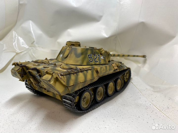 Готовая модель немецкого танка pz-5 panther 1/35