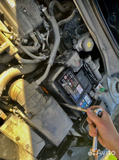 Аккумулятор на kia rio EFB