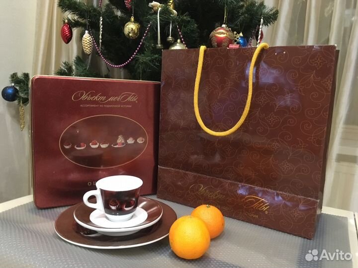 Чайная пара, набор для шоколада какао, подарочный