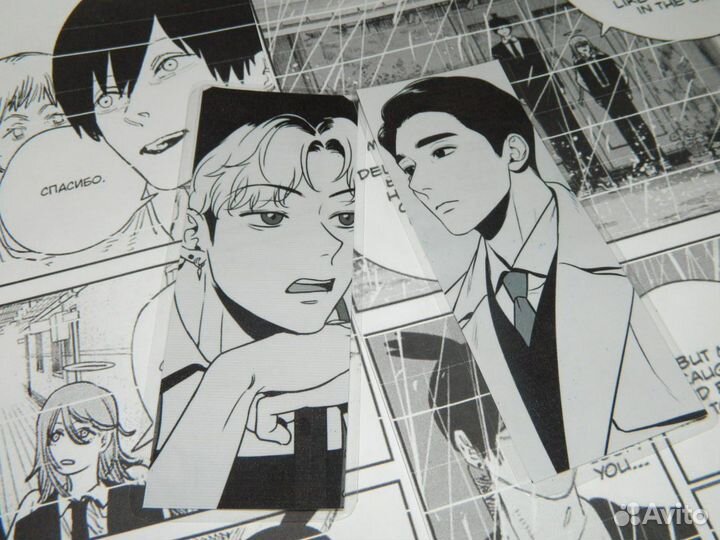 Закладки для книг с аниме мангой