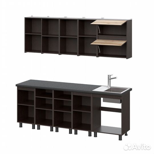 Модульная кухня Берген 2.2 м. Комплект 4