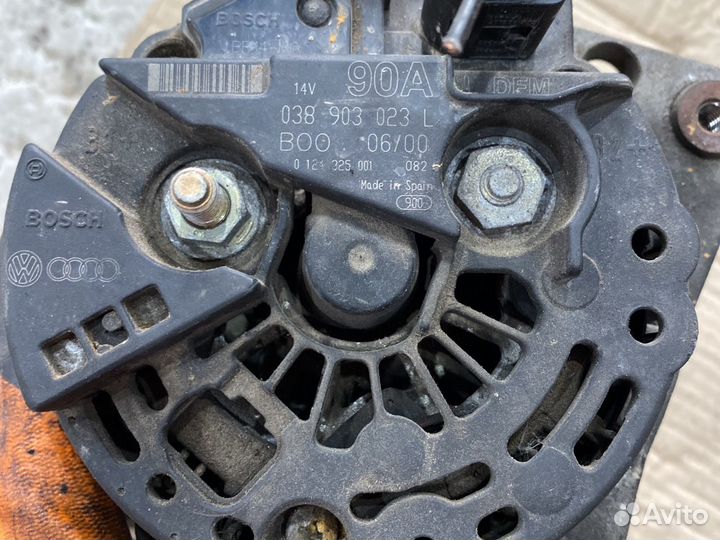 Генератор vag 1.4 1.6. Golf