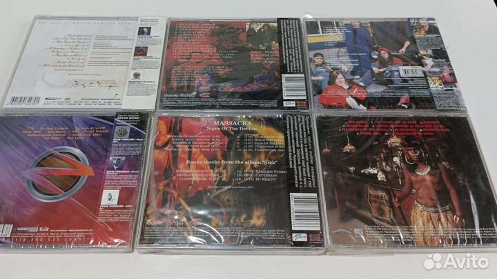 Диски audio-CD рок, метал