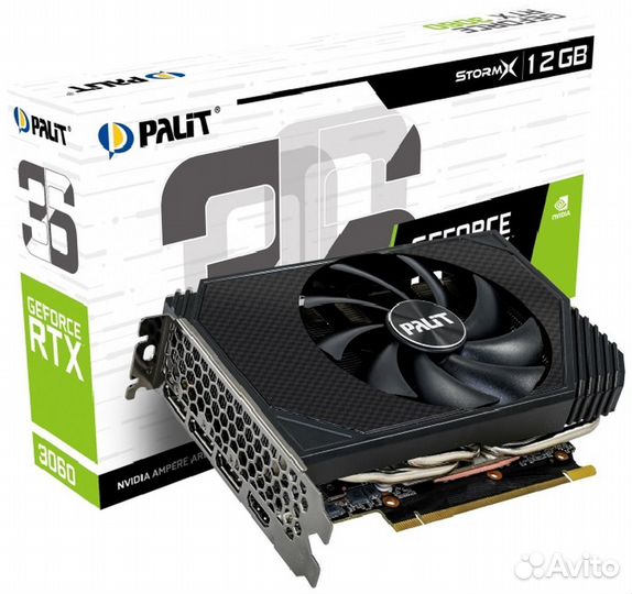 Видеокарта Palit RTX 3060 Storm X 12Gb