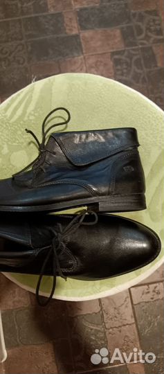 П/ сапожки (ботинки) кожа натур 41(26см3шт разные
