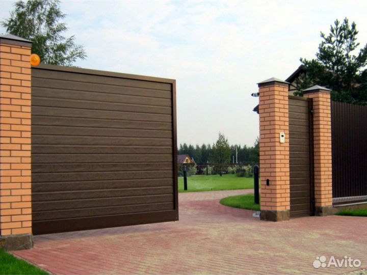 Ворота под ключ 4х2м