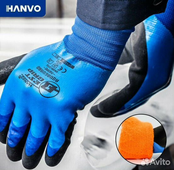 Hanvo Перчатки Зимние Ветрозащитные Для Низких Тем