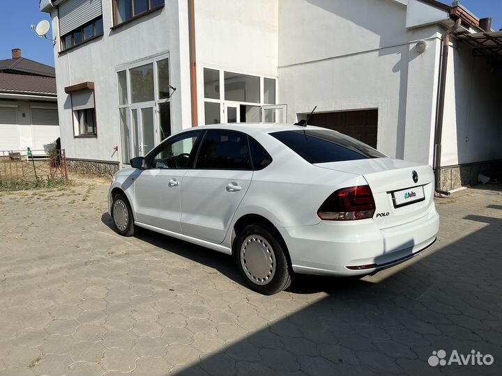 Volkswagen Polo 1.6 AT, 2020, 139 500 км