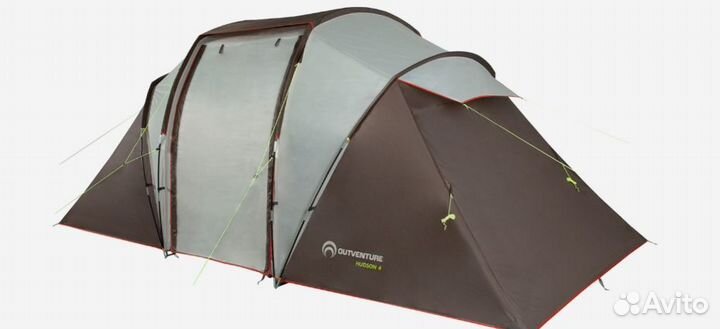 Палатка 4 места 2 комнаты