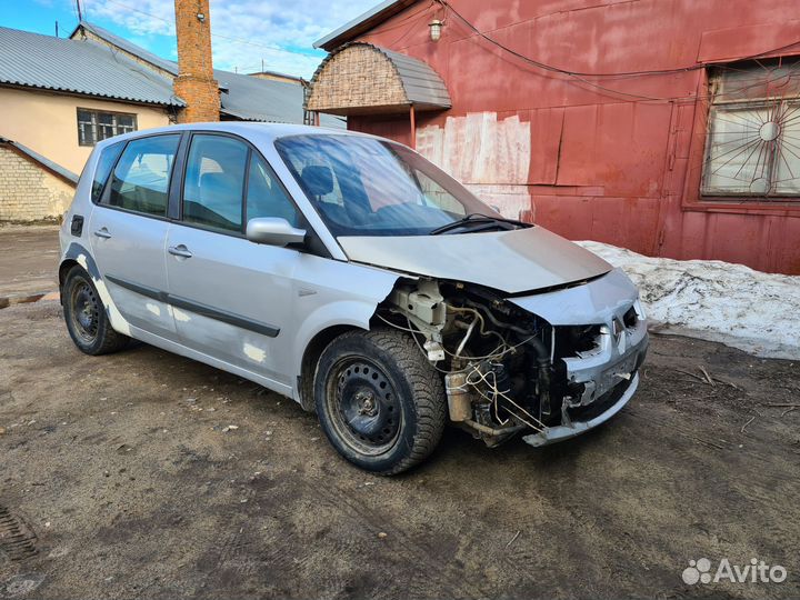 Renault Scenic 1.9 МТ, 2006, битый, 265 876 км