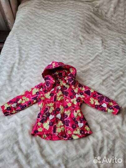 Куртка для девочки демисезон 110